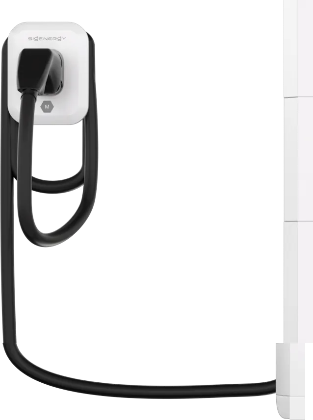 Sigenergy laadpaal met stekker en kabel